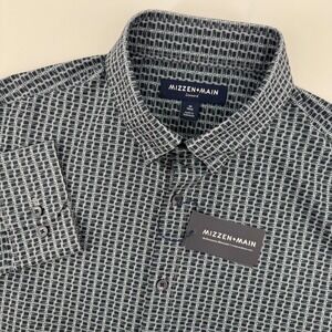 Mizzen+Main Leeward Performance Mens Button Up Shirt Slim Fit Long Sleeve